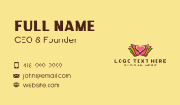 Leaning Center Business Card example 3