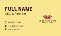 Tabloid Business Card example 2