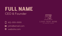 Caterer Business Card example 2