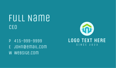 Modern Abstract Housing Business Card Image Preview