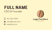 Black Coffee Business Card example 4