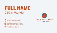 Startup Media Business Letter B Business Card