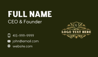 Luxury Premium Foliage Business Card