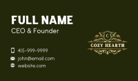 Luxury Premium Foliage Business Card Image Preview