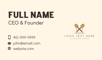 Restaurant Business Card example 2