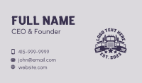Moving Company Business Card example 3