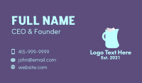 Ice Cold Pitcher Business Card