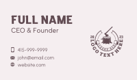 Lumberjack Business Card example 1