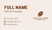 Brown And White Business Card example 4