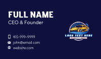 Car Wash Auto Detailing Business Card