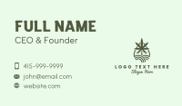 Cannabis Farm Business Card example 2