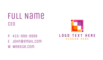 Professional Generic Brand  Business Card Image Preview