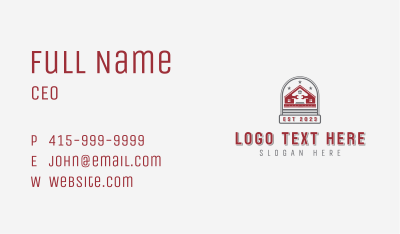 Contractor Handyman Tools Business Card