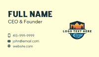 Ocean Wave Mountain Business Card