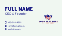 Eagle Patriotic  Business Card Design