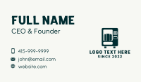 Dispenser Business Card example 1