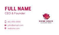 Red Bird Chick Business Card Image Preview