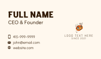 Pumpkin Boom Box Business Card