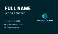 Software Cube System Business Card Design