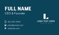 Classic Publishing Lettermark Business Card Design