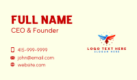 Aviary Eagle Star Business Card