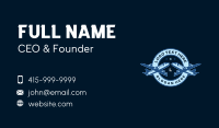 Airline Aviation Plane Business Card