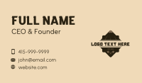 Outdoor Rough Mountain Business Card