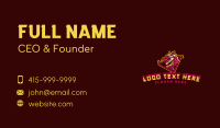 Asian Gaming Dragon Business Card Design