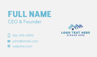 House Roofing Maintenance Business Card