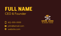 Gaming Crown Skull Business Card Image Preview