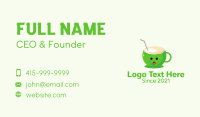 Coconut Drink Business Card example 4