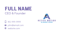 Creative Company Letter A  Business Card Image Preview