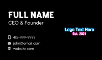 Miami Business Card example 1