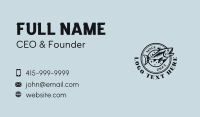 Saltwater Marine Fishing Business Card