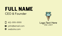 Ice Cream Time  Business Card