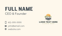 Minivan Road Trip Travel Business Card