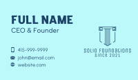 Column Shield Law Firm  Business Card