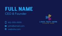 Community Chain People Business Card