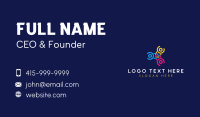 Community Chain People Business Card Design