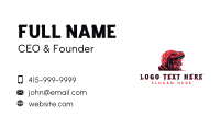 Dinosaur Raptor Gaming Business Card