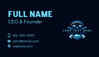 Power Wash Sanitation Chore Business Card