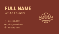 Lumber Mill Business Card example 2