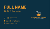 Hammer Hard Hat Construction Business Card