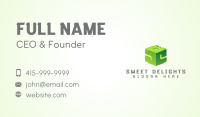 Geometry Cube Technology Business Card