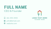 Colorful Home Painter Business Card