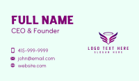 Flying  Angel Wings  Business Card