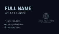 Silver Business Card example 2