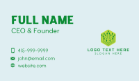 Leaf Cyber Chip Business Card Design