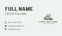 Flatbed Truck Shipment Business Card