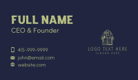 Organic Candle Store  Business Card Design